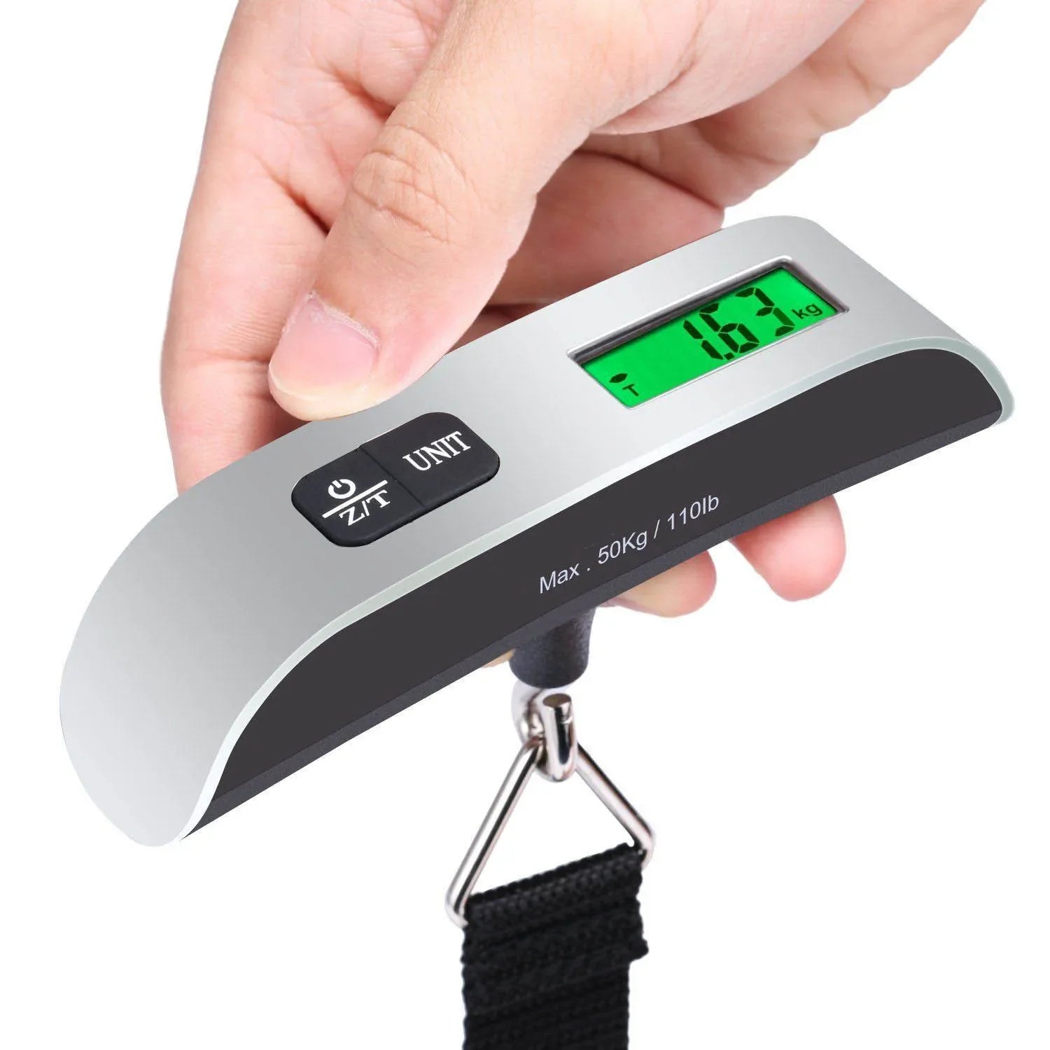 Balança Digital Portátil Para Viagens com Cinta para Pesagem até 50Kg
