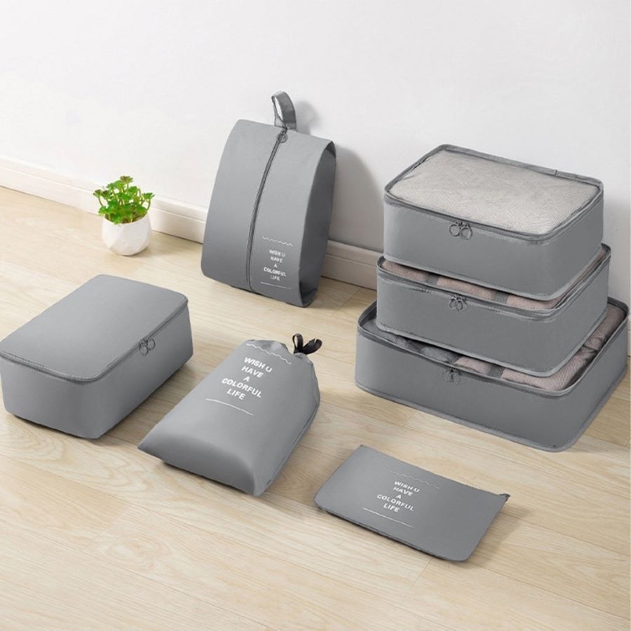 Kit 7 Organizadores de Bagagem – Compre 1, Leve 2