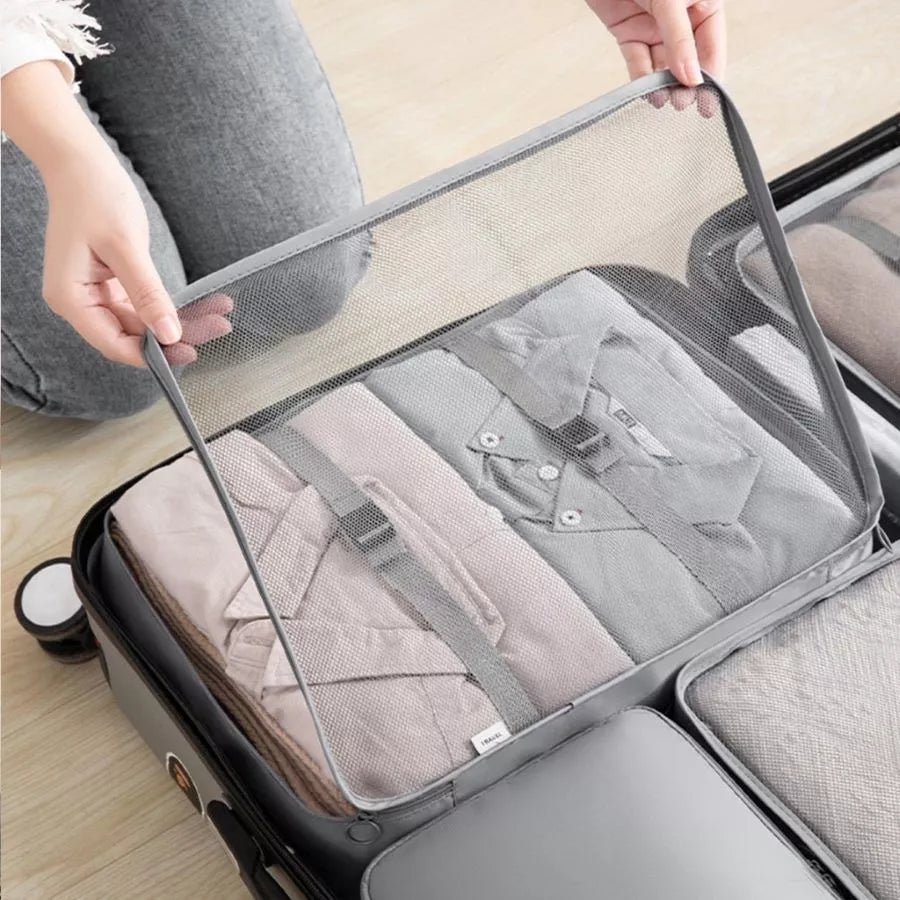 Kit 7 Organizadores de Bagagem – Compre 1, Leve 2