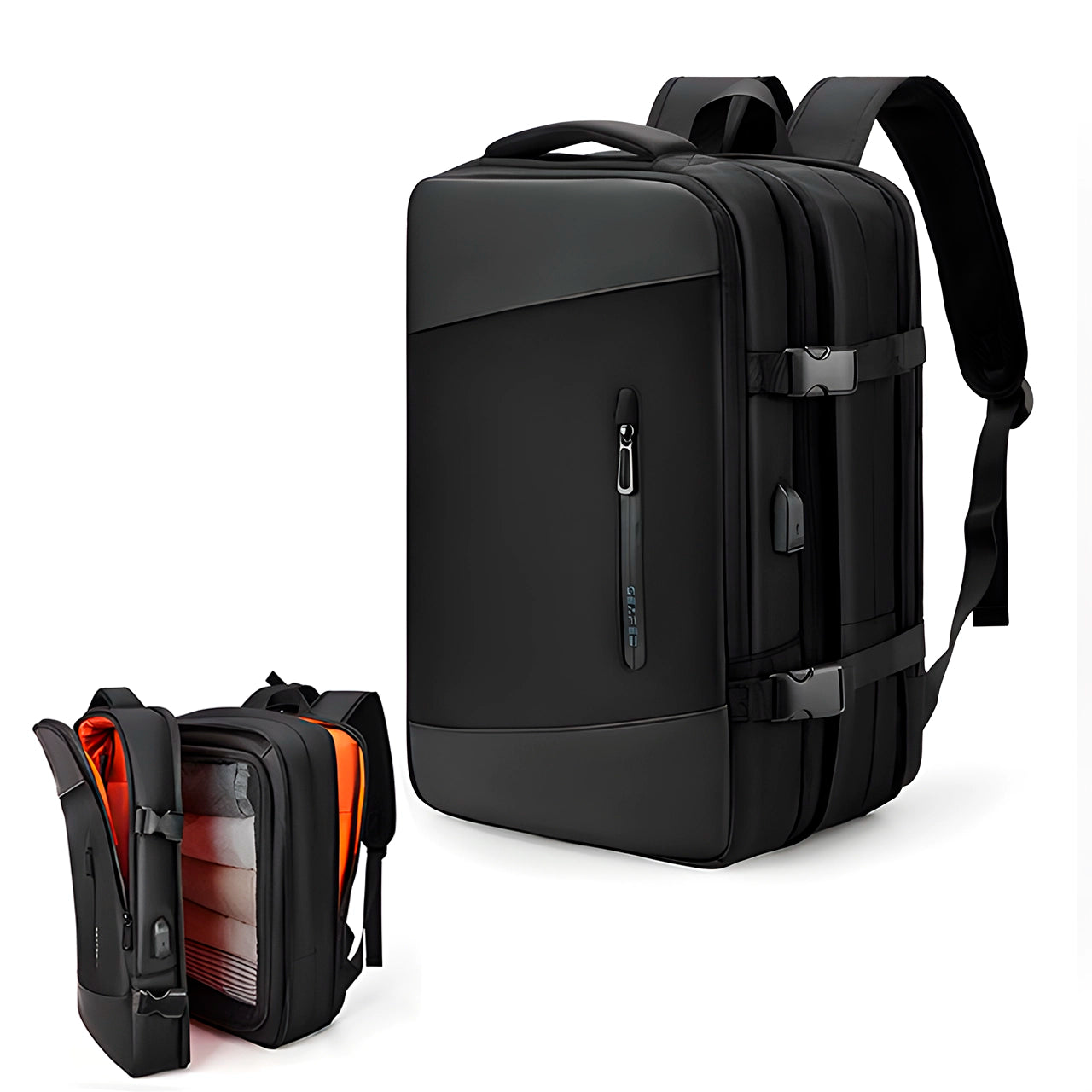 Mochila de Viagem  Impermeável Max Voyage com USB